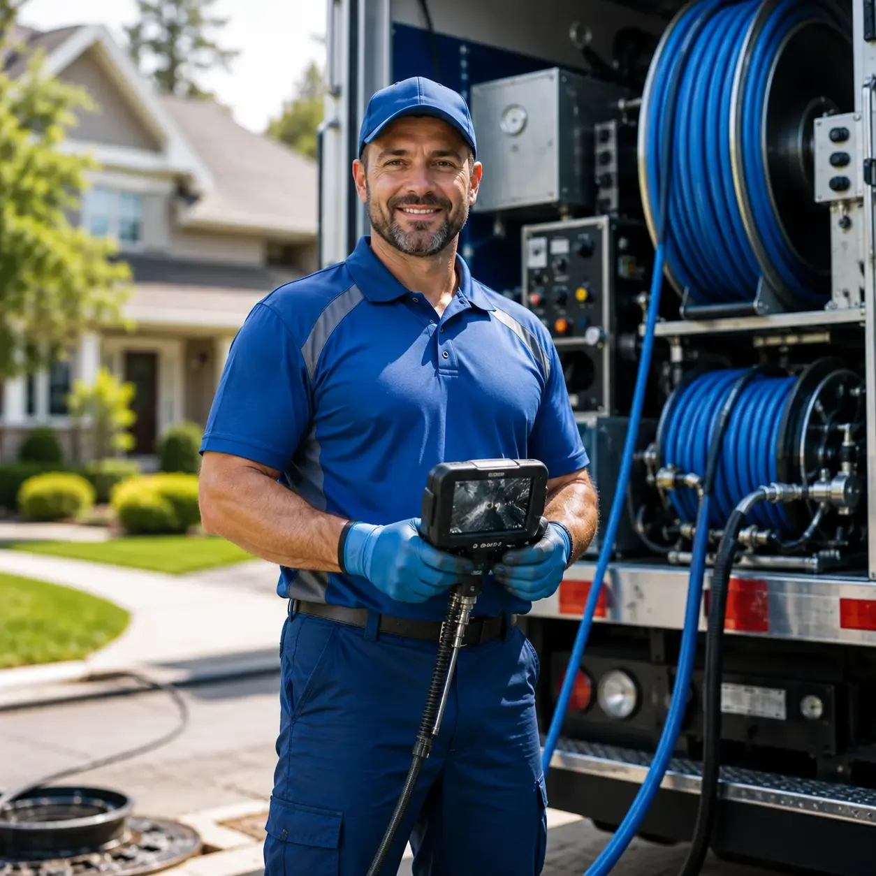Local outdoor drain cleaning specialists in May, ID